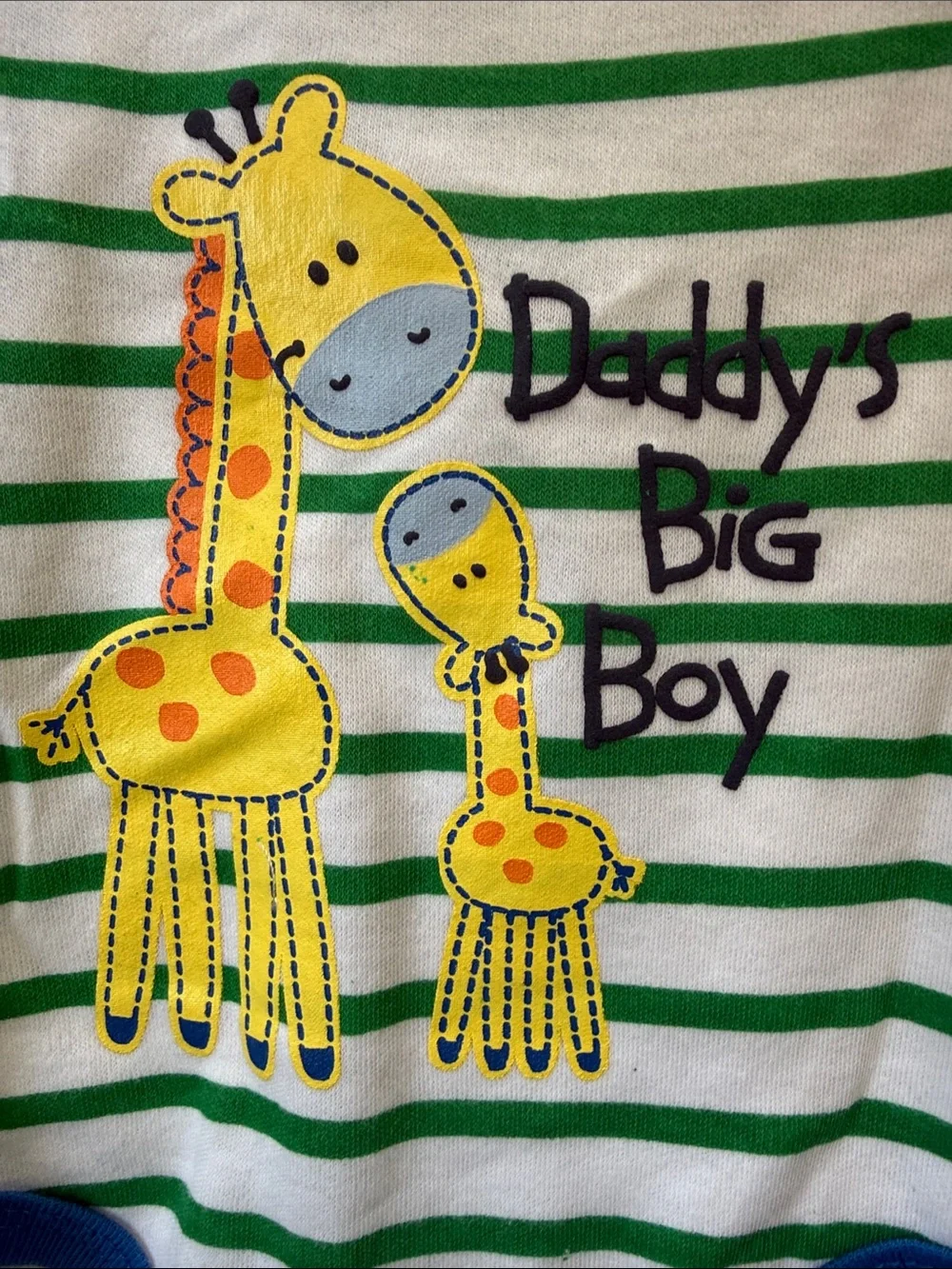 New Vintage multicolored Baby Togs cotton 3pc set